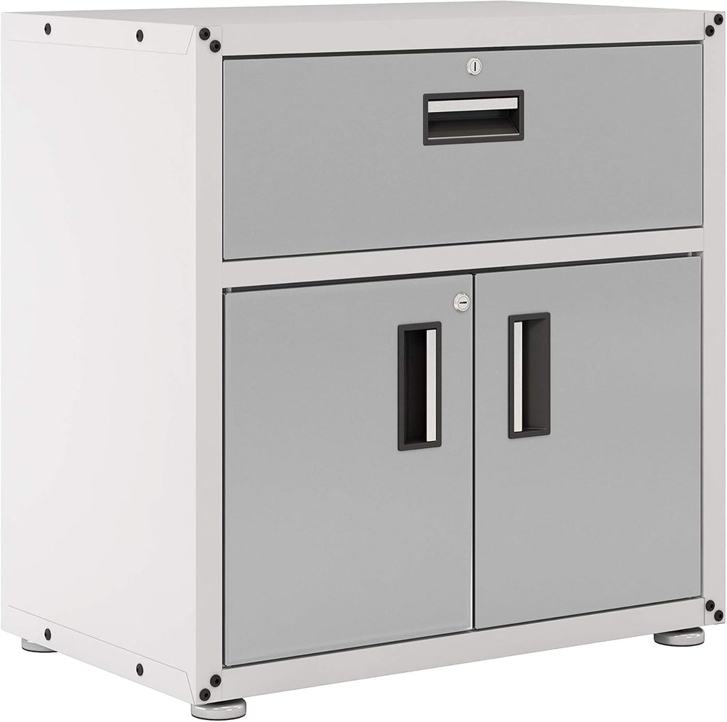 One Drawer Steel Cabinet with 2 Doors F69446